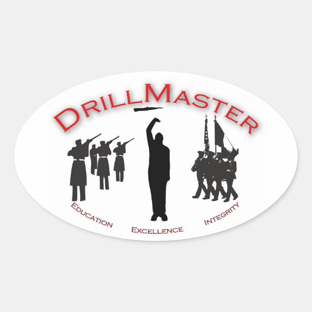 The DrillMaster Sticker (Front)