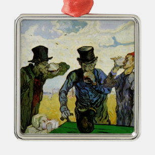 The Drinkers by Vincent van Gogh Metal Ornament