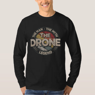 The drones fly legend retro FPV men s drone T-Shirt