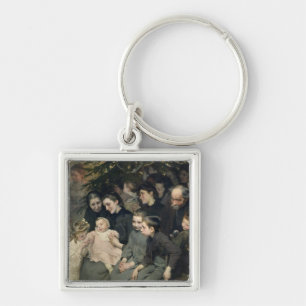The Drop of Milk in Belleville Key Ring