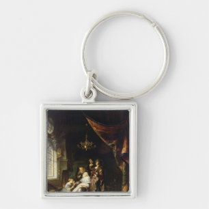 The Dropsical Woman, c.1663 Key Ring