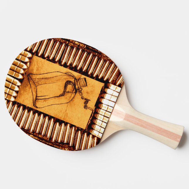 The Drought Ping Pong Paddle (Side)