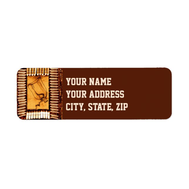 The Drought Return Address Label (Front)