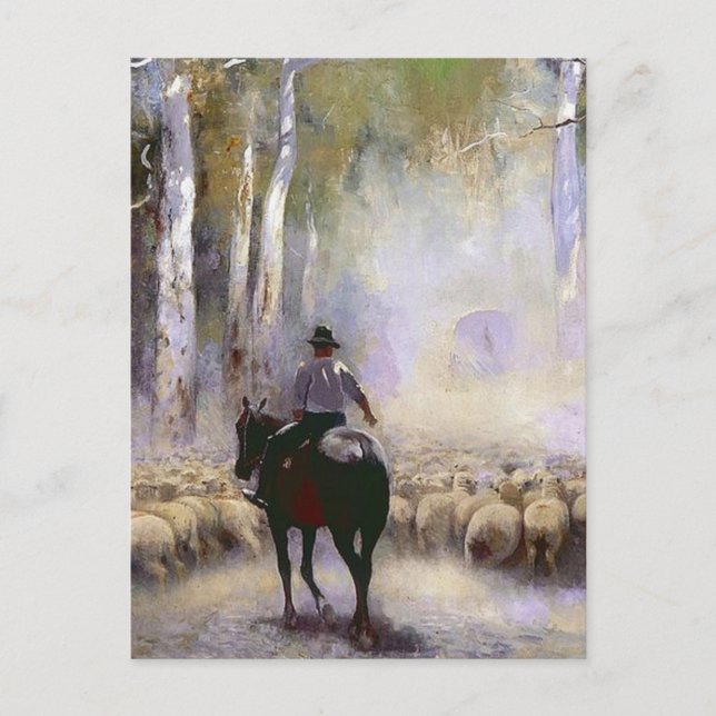 The Drover Postcard (Front)