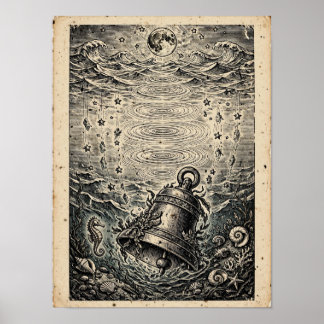 The Drowned Bell Art Print