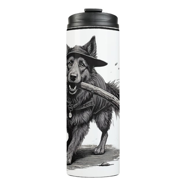 The Druid, Rogue & Rye Thermal Tumbler (Front)