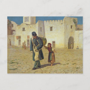 The Drum Beater, 1867 Postcard