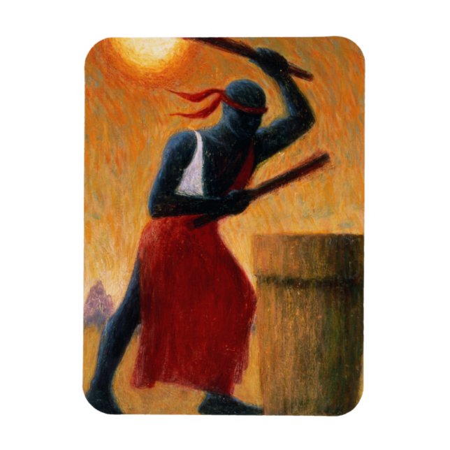 The Drummer 1993 Magnet (Vertical)