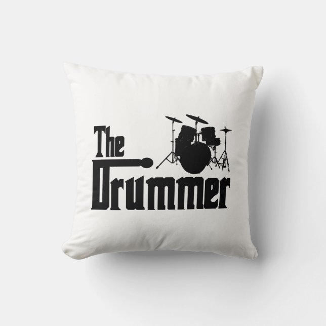 The Drummer Cushion (Front)