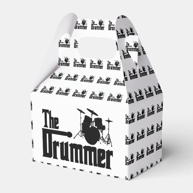 The Drummer Favour Box (Front Side)