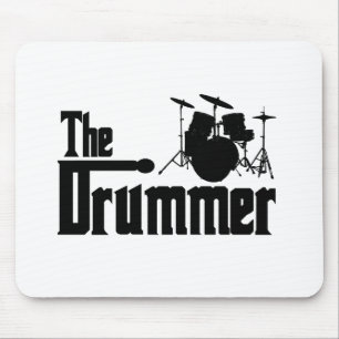 The Drummer Mouse Pad