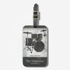 the Drummer of the rock band, black