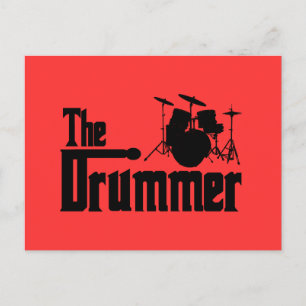 The Drummer Postcard