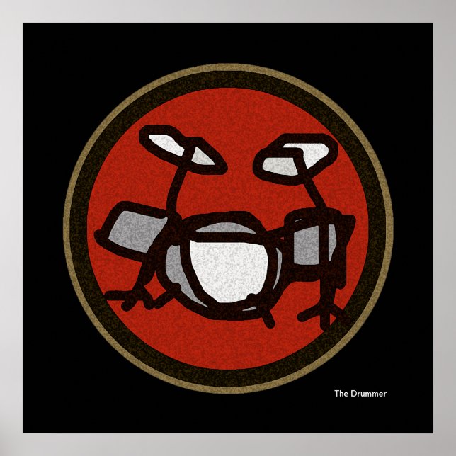 the drummer poster (Front)