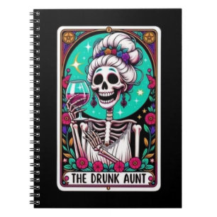 The Drunk Aunt Tarot Card Notebook Collection