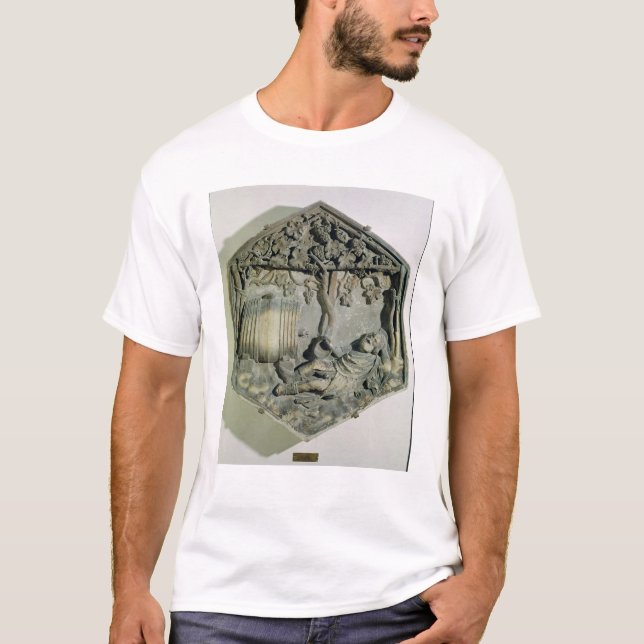 The Drunkenness of Noah, hexagonal decorative T-Shirt (Front)