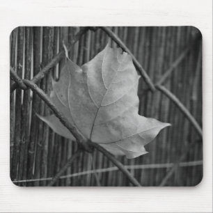 The Dry Maple Leaf - Mousepad
