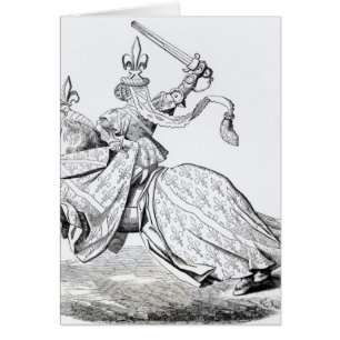 The Duc de Bourbon armed for the Tournament