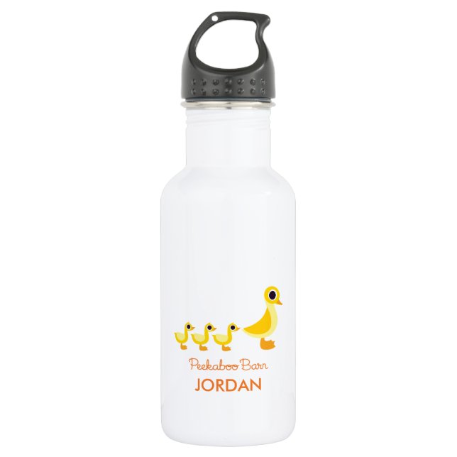 The Duck Family 532 Ml Water Bottle (Front)