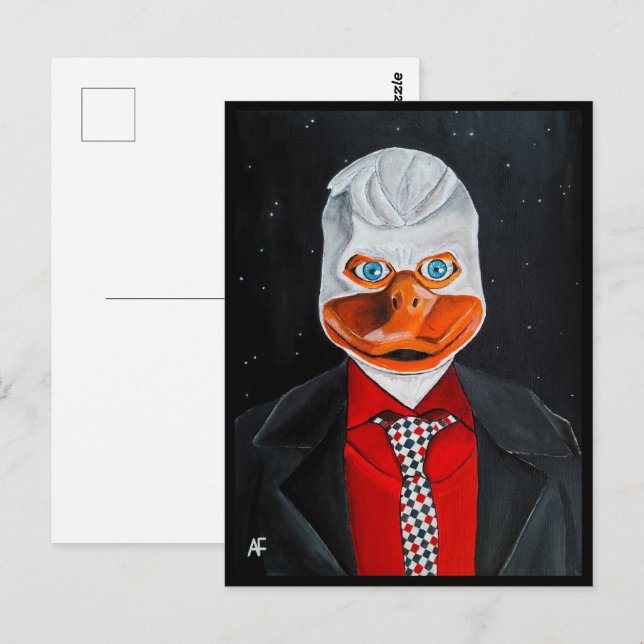 The Duck Painting by Alfred Fox Postcard (Front/Back)