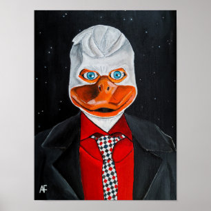 The Duck Painting by Alfred Fox Poster