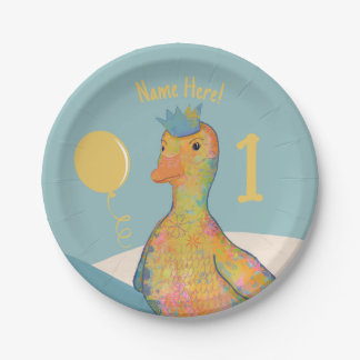 The Duck Paper Plate
