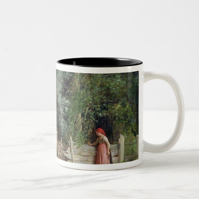 The Duck Pond Two-Tone Coffee Mug (Right)