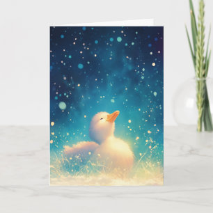 The Duckling Daydream Card