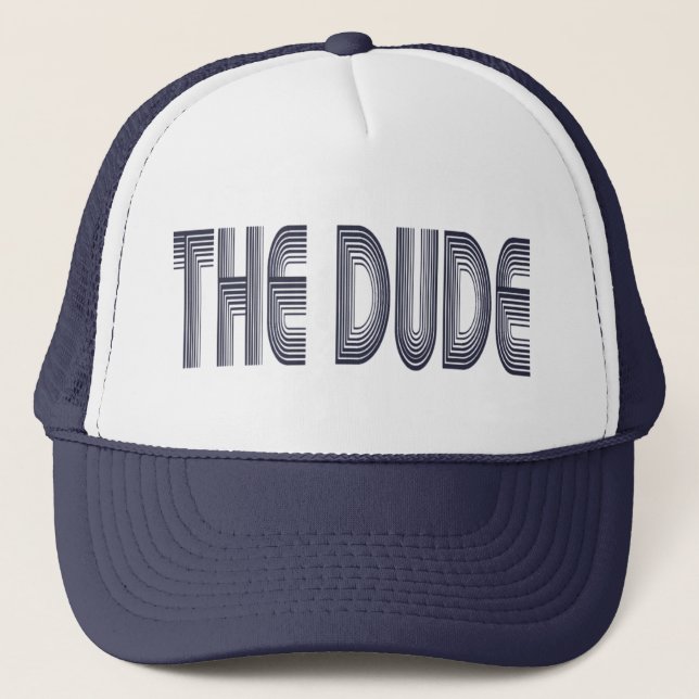 The Dude Trucker Hat (Front)