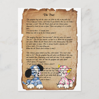 The Duel by Eugene Field postcard