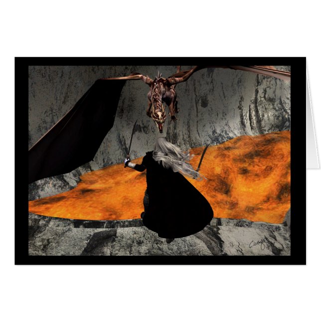 'The Duel' Card (Front Horizontal)