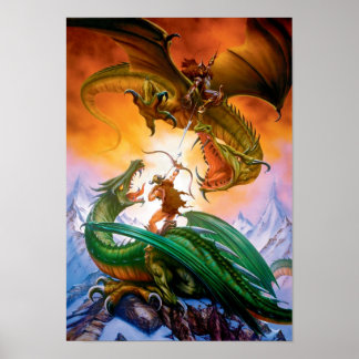 The Duel Dragon Poster
