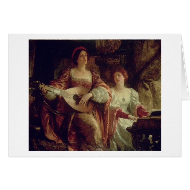 The Duet (oil on canvas) (Front Horizontal)