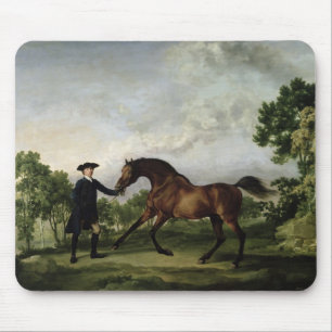 The Duke of Ancaster's bay stallion "Blank" Mouse Pad