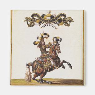 The Duke of Enghien as the King of the Indians Magnet