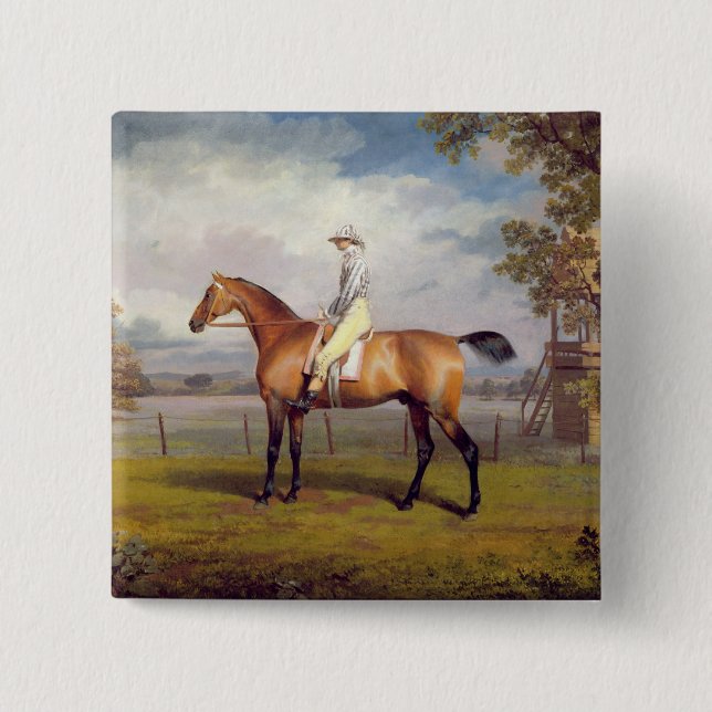 The Duke of Hamilton's Disguise with Jockey Up (oi 15 Cm Square Badge (Front)