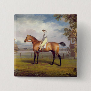 The Duke of Hamilton's Disguise with Jockey Up (oi 15 Cm Square Badge