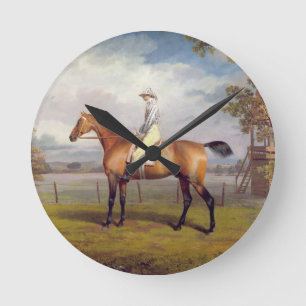 The Duke of Hamilton's Disguise with Jockey Up (oi Round Clock