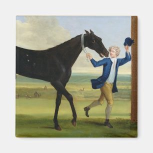 The Duke of Rutland's 'Bonny Black', c.1720 (oil o Magnet