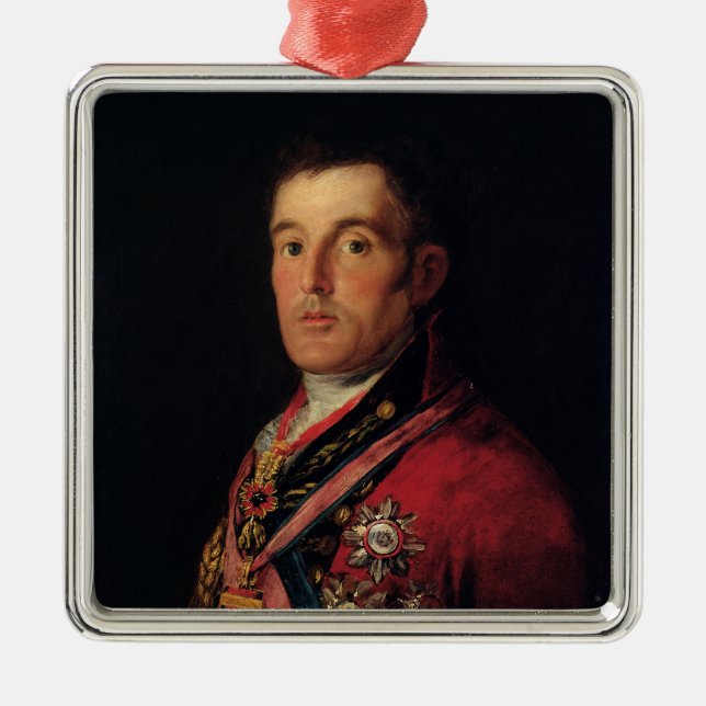 The Duke of Wellington  1812-14 Metal Ornament (Front)