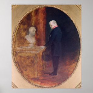 The Duke of Wellington  Studying Poster