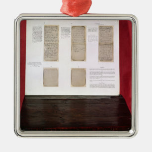 The Duke of Wellington's battle orders Metal Ornament
