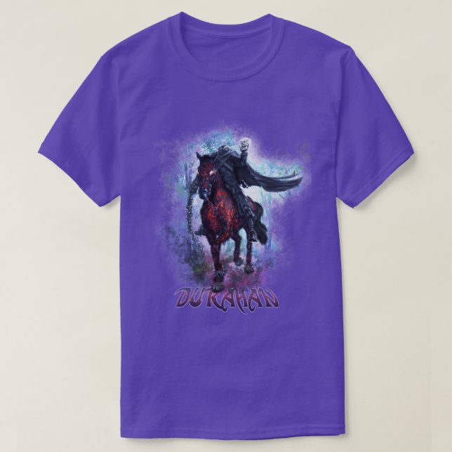 The Dullahan Headless Horseman T-Shirt (Design Front)