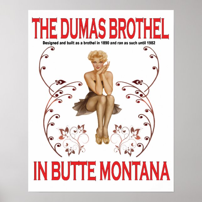 The Dumas Brothel Poster (Front)