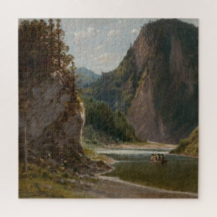 The Dunajec River in the Pieniny Mountains Jigsaw Puzzle