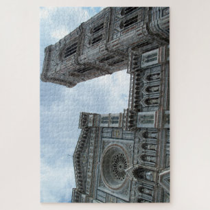 The Duomo From Below Jigsaw Puzzle