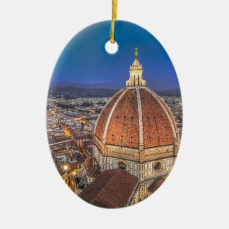 The Duomo in Florence, Italy Ceramic Ornament