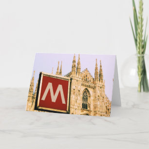 the Duomo - Milano, Italy Greeting Card