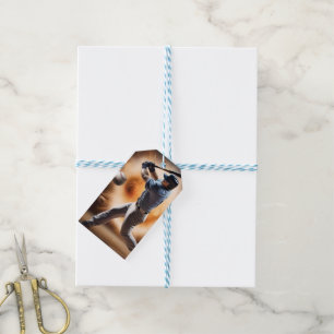 "The Dust-Cloud Showdown: A Pitcher's Fury" Gift Tags