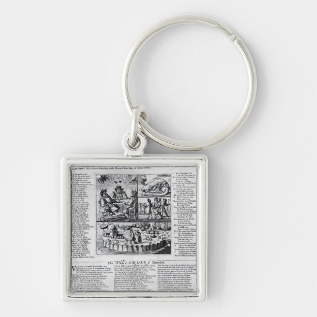 The Dutch Boare dissected Key Ring (Front)